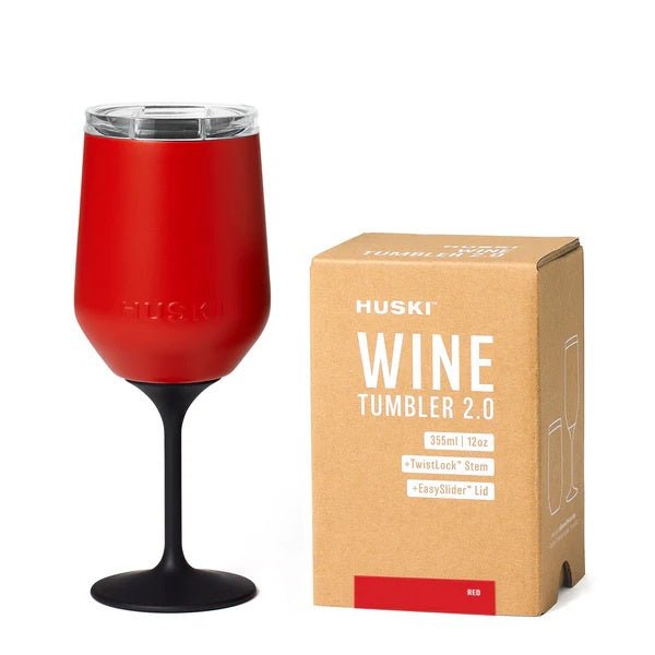 Wine Tumbler 2.0 - Red (Limited Release) | Huski | Insulated Drink Chillers | Thirty 16 Williamstown
