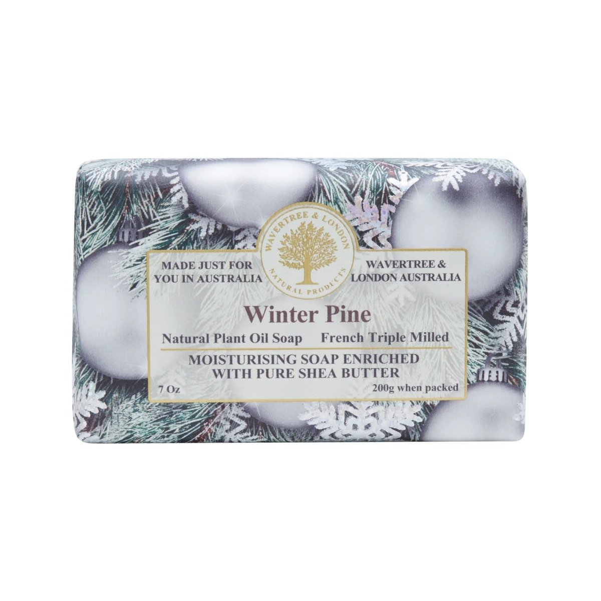 Winter Pine Soap Bar 200g | Wavertree &amp; London | Soaps | Thirty 16 Williamstown