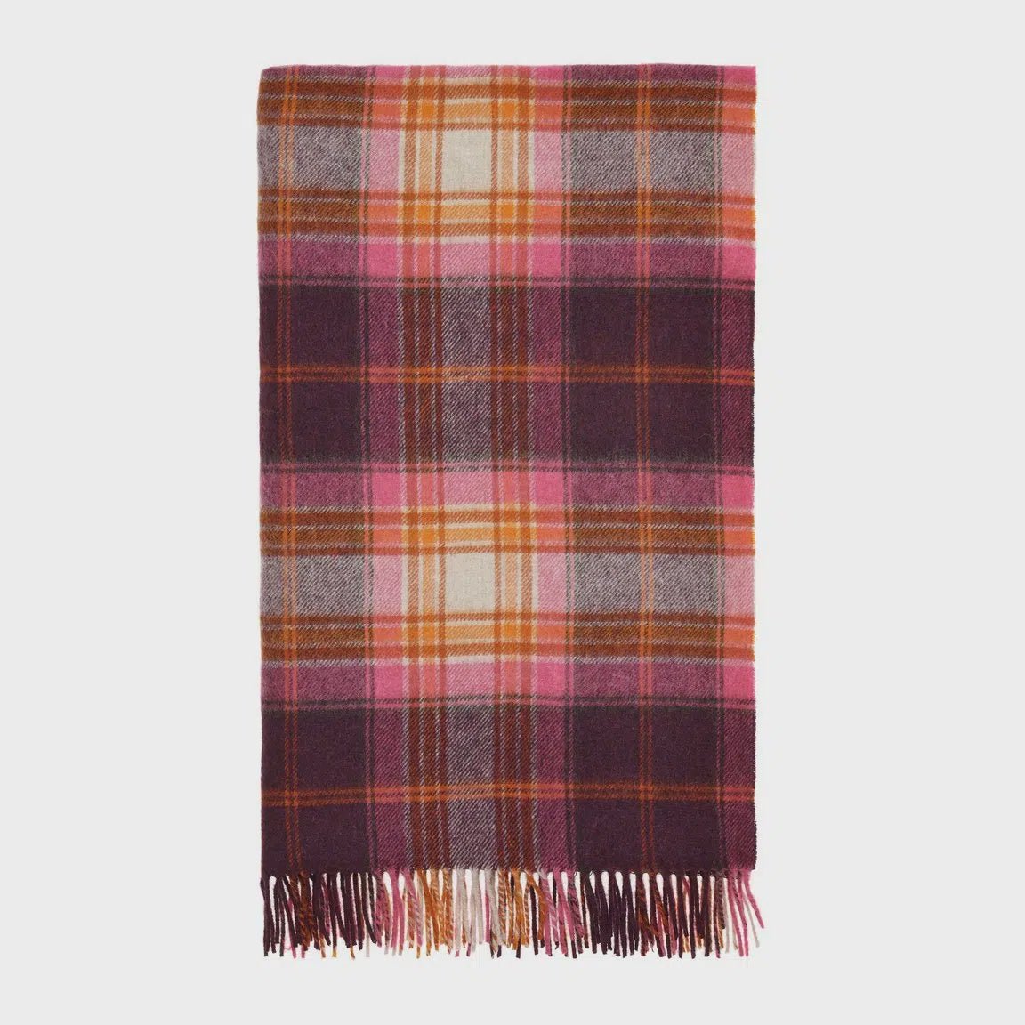 Winterton Throw - Burgundy | Bronte By Moon | Throws &amp; Rugs | Thirty 16 Williamstown
