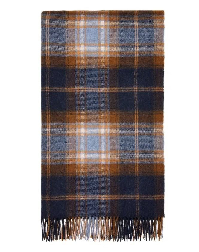 Winterton Throw - Navy | Bronte By Moon | Throws & Rugs | Thirty 16 Williamstown