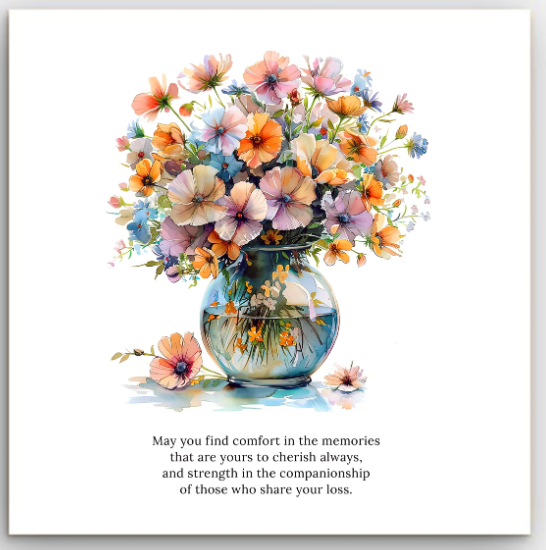 With Sympathy - Comfort | Basically Paper | Greeting Cards | Thirty 16 Williamstown