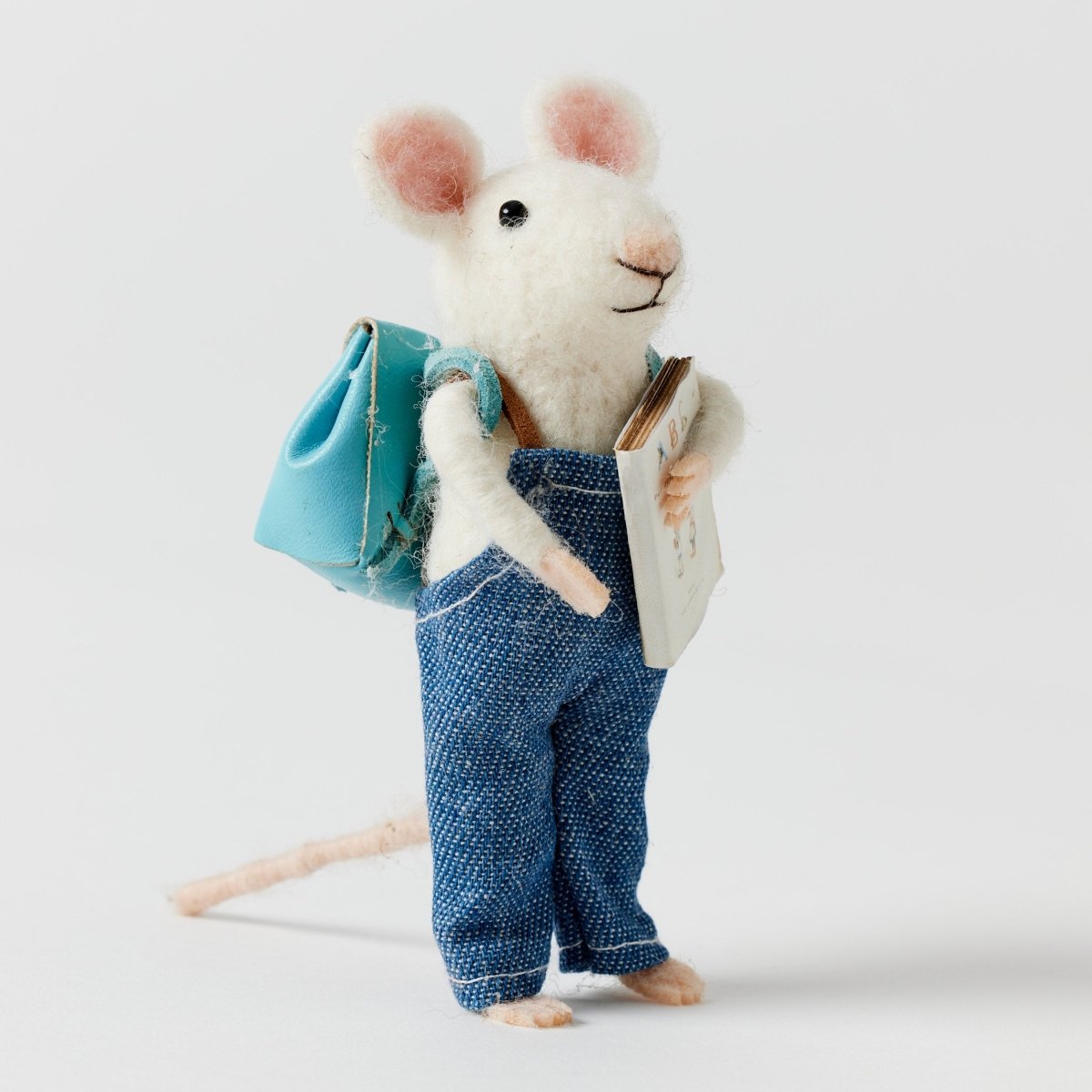 Wool Felted Figurine - Harrold Mouse | Jiggle & Giggle | Toys | Thirty 16 Williamstown