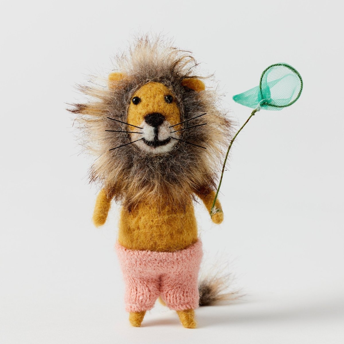 Wool Felted Figurine - Leni Lion | Jiggle &amp; Giggle | Toys | Thirty 16 Williamstown