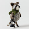 Wool Felted Figurine - Ralph Raccoon | Jiggle &amp; Giggle | Toys | Thirty 16 Williamstown