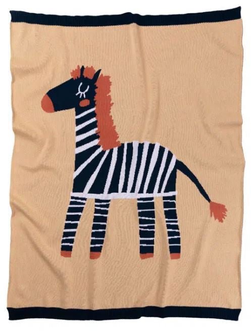 Zebra Baby Blanket | Indus | Bedding, Blankets & Swaddles | Thirty 16 Williamstown