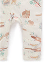 Zip Growsuit &amp; Bib Set - Bush Babies | Purebaby | Baby &amp; Toddler Growsuits &amp; Rompers | Thirty 16 Williamstown