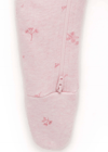 Zip Growsuit - Pale Pink Blossom | Purebaby | Baby &amp; Toddler Growsuits &amp; Rompers | Thirty 16 Williamstown