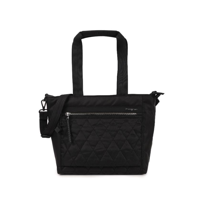 Zoe Medium Tote Bag RFId - Quilted Black | Hedgren | Travel Bags | Thirty 16 Williamstown
