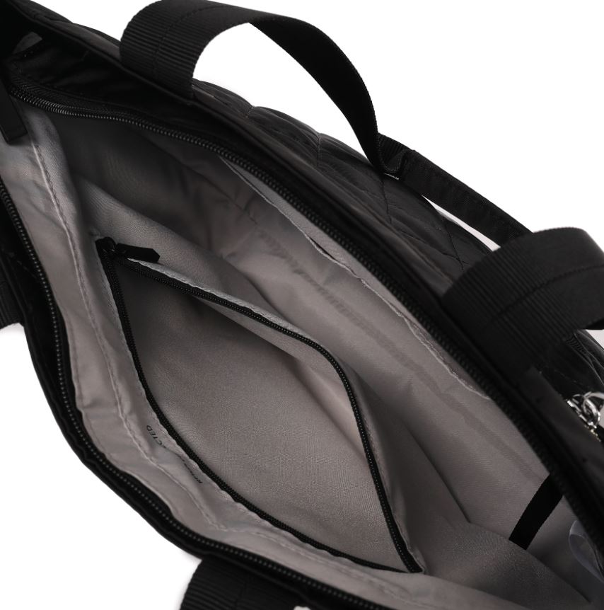Zoe Medium Tote Bag RFId - Quilted Black | Hedgren | Travel Bags | Thirty 16 Williamstown