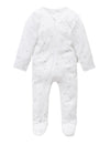 3 Piece Gift Pack - Pale Grey Leaf | Purebaby | Baby &amp; Toddler Growsuits &amp; Rompers | Thirty 16 Williamstown