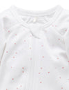 3 Piece Gift Pack - Pale Pink Spot | Purebaby | Baby &amp; Toddler Growsuits &amp; Rompers | Thirty 16 Williamstown