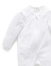 3 Piece Gift Pack - Pointelle White | Purebaby | Baby &amp; Toddler Growsuits &amp; Rompers | Thirty 16 Williamstown