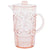 Acrylic Pitcher Scollop - Blush | Flair Gifts & Home | Serving Ware | Thirty 16 Williamstown