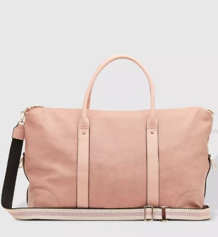 Alexis Stripe Strap Travel Bag - Blush | Louenhide | Women's Accessories | Thirty 16 Williamstown