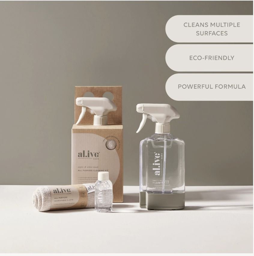 All Purpose Cleaning Kit | Al.ive Body | At The Sink | Thirty 16 Williamstown
