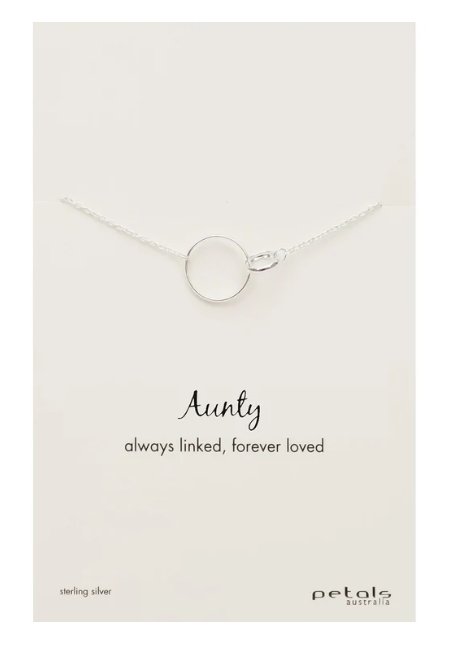 Aunty Necklace - Silver | Petals | Jewellery | Thirty 16 Williamstown