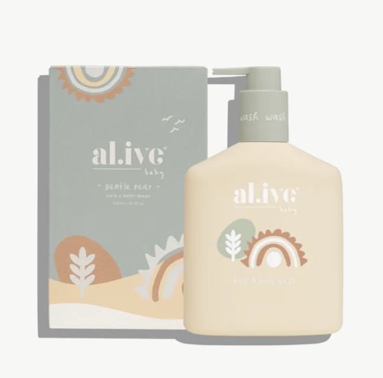 Baby Hair &amp; Body Wash - Gentle Pear | Al.ive Body | Bath Time | Thirty 16 Williamstown