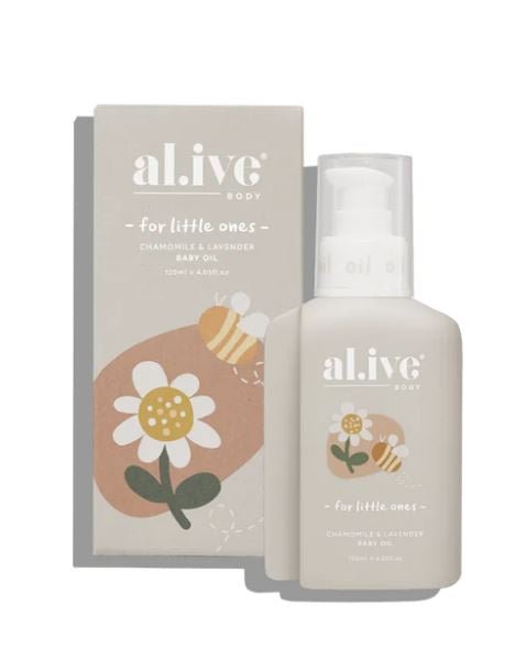 Baby Oil - Chamomile & Lavender | Al.ive Body | Bath Time | Thirty 16 Williamstown