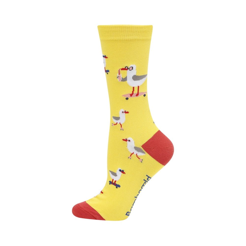 Bamboo Socks (2-8) - Seaside Seagull Sunshine | Bamboozld | Socks For Him &amp; For Her | Thirty 16 Williamstown