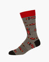 Bamboo Socks (7-11) - F1 Charcoal | Bamboozld | Socks For Him &amp; For Her | Thirty 16 Williamstown