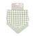 Bandana Bibs 2 pk - Gingham Sage | All 4 Ella | Bibs & Bandana Bibs | Thirty 16 Williamstown