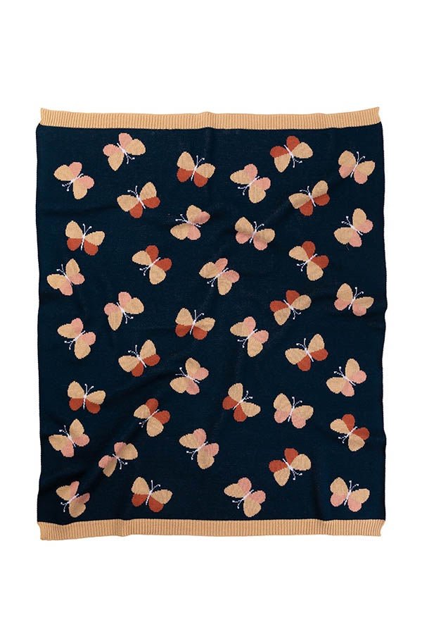 Beau Butterfly Blanket | Indus | Bedding, Blankets & Swaddles | Thirty 16 Williamstown