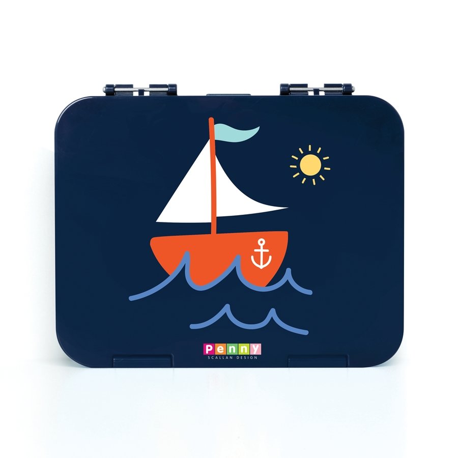 Bento Box Large - Anchors Away | Penny Scallan | Lunch Boxes & Drink Bottles | Thirty 16 Williamstown
