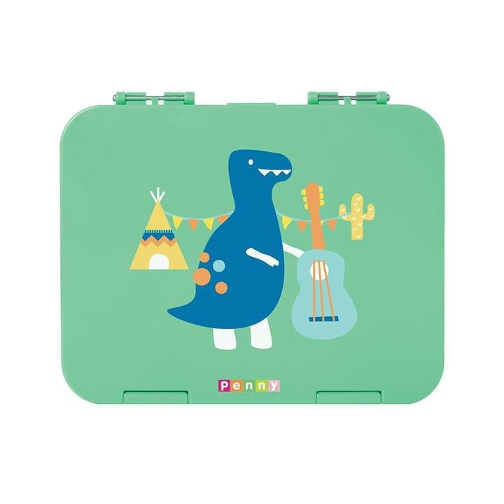 Bento Box Large - Dino Rock | Penny Scallan | Lunch Boxes & Drink Bottles | Thirty 16 Williamstown