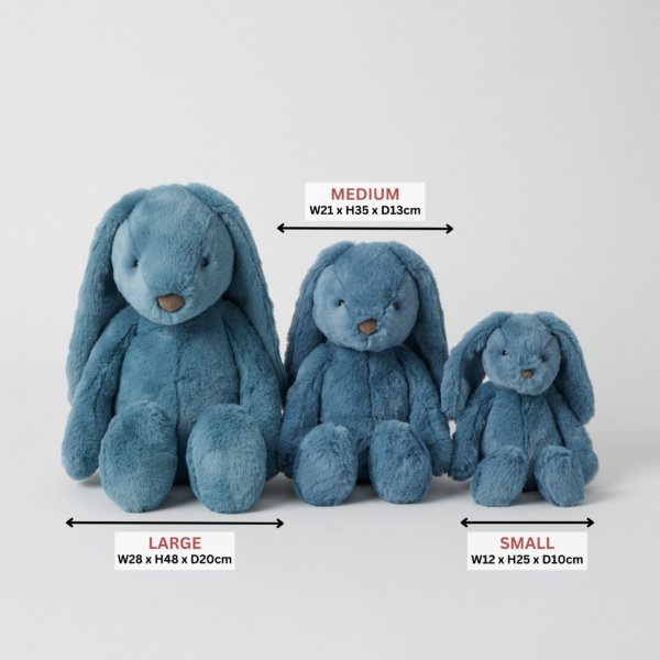 Blue Bunny Large | Jiggle &amp; Giggle | Toys | Thirty 16 Williamstown