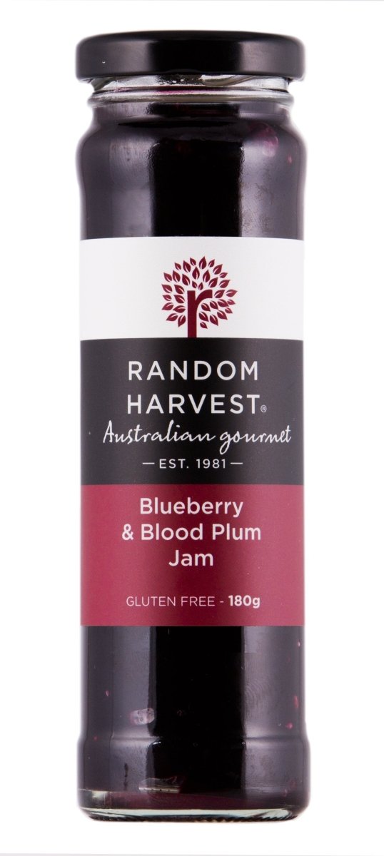 Blueberry & Blood Plum Jam 180g | Random Harvest | Festive Food | Thirty 16 Williamstown