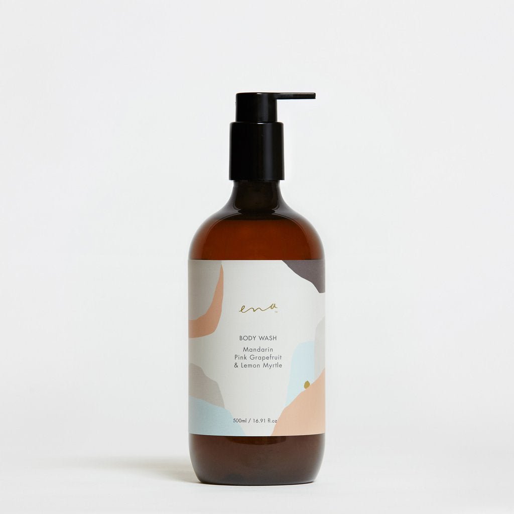 Body Wash - Mandarin, Pink Grapefruit &amp; Lemon Myrtle 500ml | Ena | Body Lotion &amp; Wash | Thirty 16 Williamstown