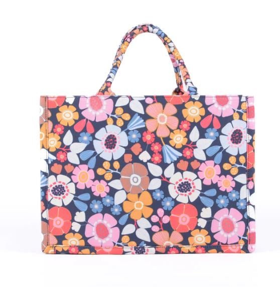 Book Bag - Flowers | Liv &amp; Milly | Women&#39;s Accessories | Thirty 16 Williamstown