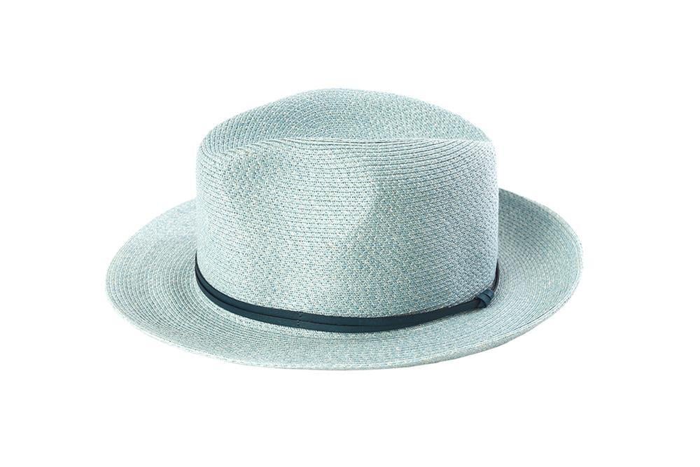 Borsalino hat with leather strap - Celeste | French Bazaar | Hats, Scarves &amp; Gloves | Thirty 16 Williamstown
