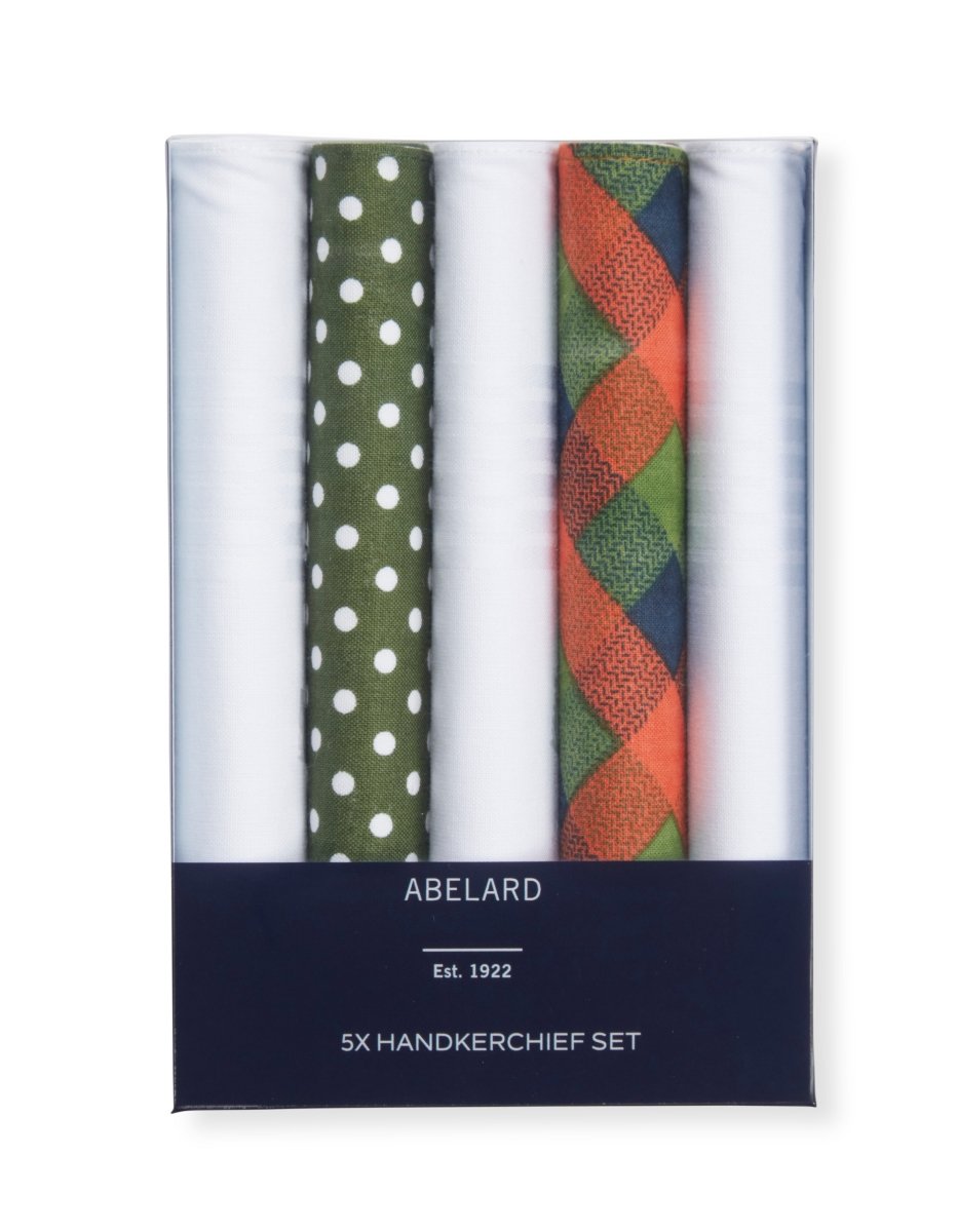 Boxed Hankies - Green | Abelard | Men's Accessories | Thirty 16 Williamstown