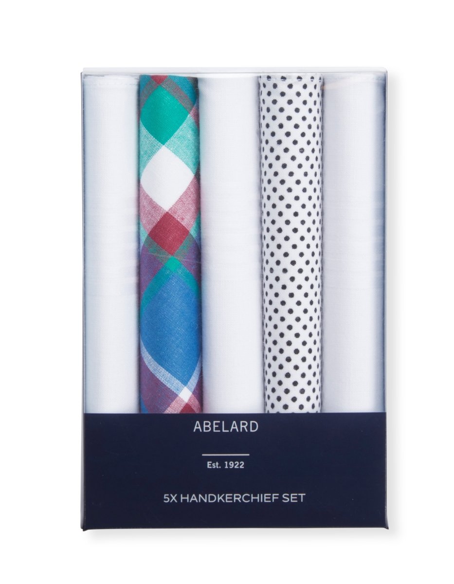 Boxed Hankies - Multi | Abelard | Men's Accessories | Thirty 16 Williamstown