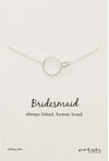 Bridesmaid Linked Circles - Silver | Petals | Jewellery | Thirty 16 Williamstown