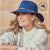 Bromley Fedora Wool Felt Hat - Navy Marl | Canopy Bay By Deborah Hutton | Winter Hats | Thirty 16 Williamstown