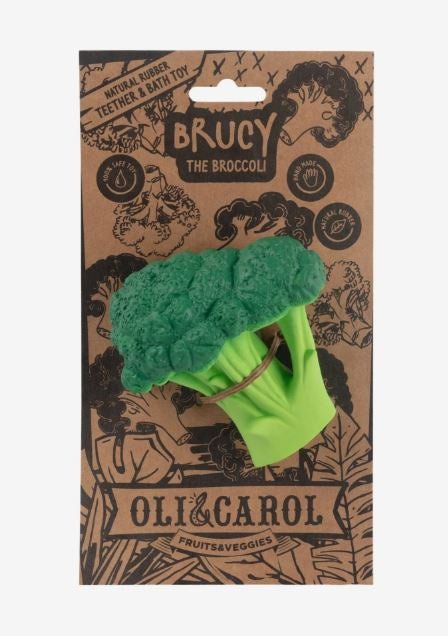 Brucy the Broccoli | Oli & Carol | Comforters & Teethers | Thirty 16 Williamstown