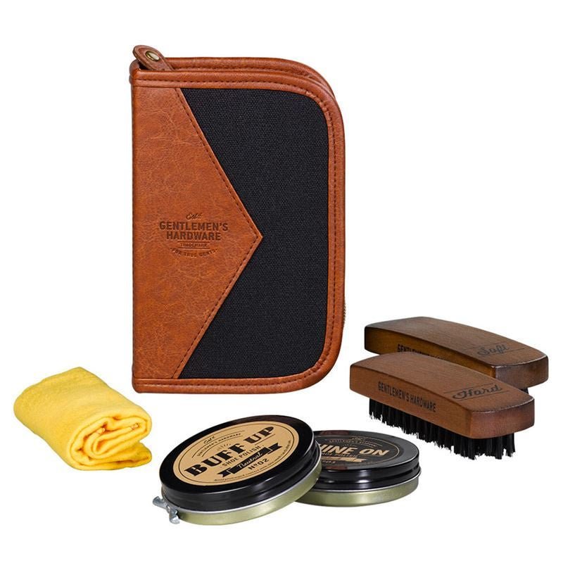 Buff & Shine Shoe Polish Kit | Gentlemen's Hardware | Men's Accessories | Thirty 16 Williamstown