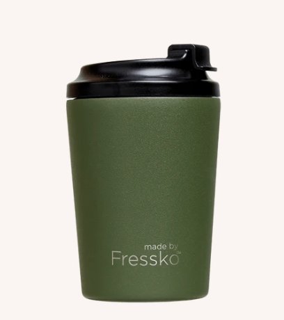 Café Collection Bino - KHAKI 8oz - 230ml | Made By Fressko | Travel Mugs & Drink Bottles | Thirty 16 Williamstown