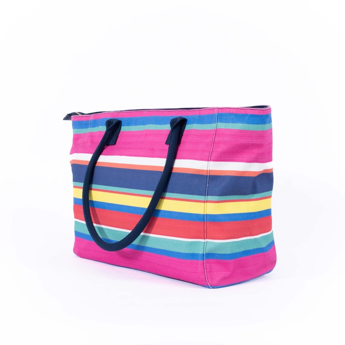 Canvas Tote - Bright Stripe | Liv &amp; Milly | Women&#39;s Accessories | Thirty 16 Williamstown
