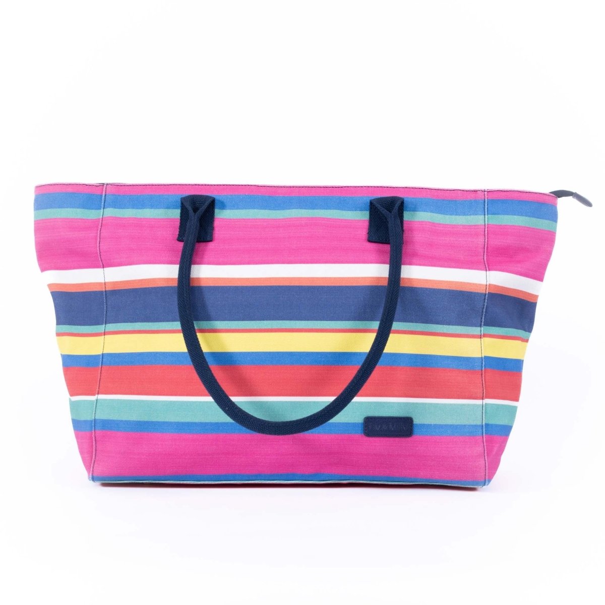 Canvas Tote - Bright Stripe | Liv &amp; Milly | Women&#39;s Accessories | Thirty 16 Williamstown