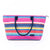 Canvas Tote - Bright Stripe | Liv & Milly | Women's Accessories | Thirty 16 Williamstown