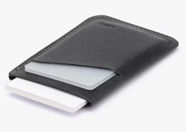 bellroy card sleeve charcoal Card Sleeve - Charcoal /Cobalt | Bellroy | Travel Wallets & Accessories