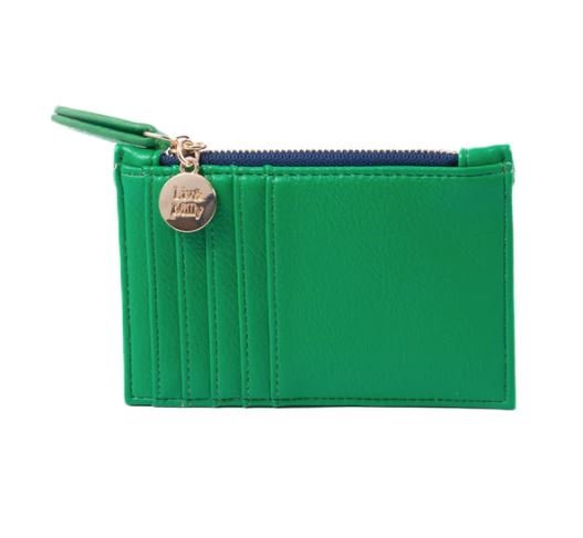 Card Wallet - Green | Liv & Milly | Women's Accessories | Thirty 16 Williamstown