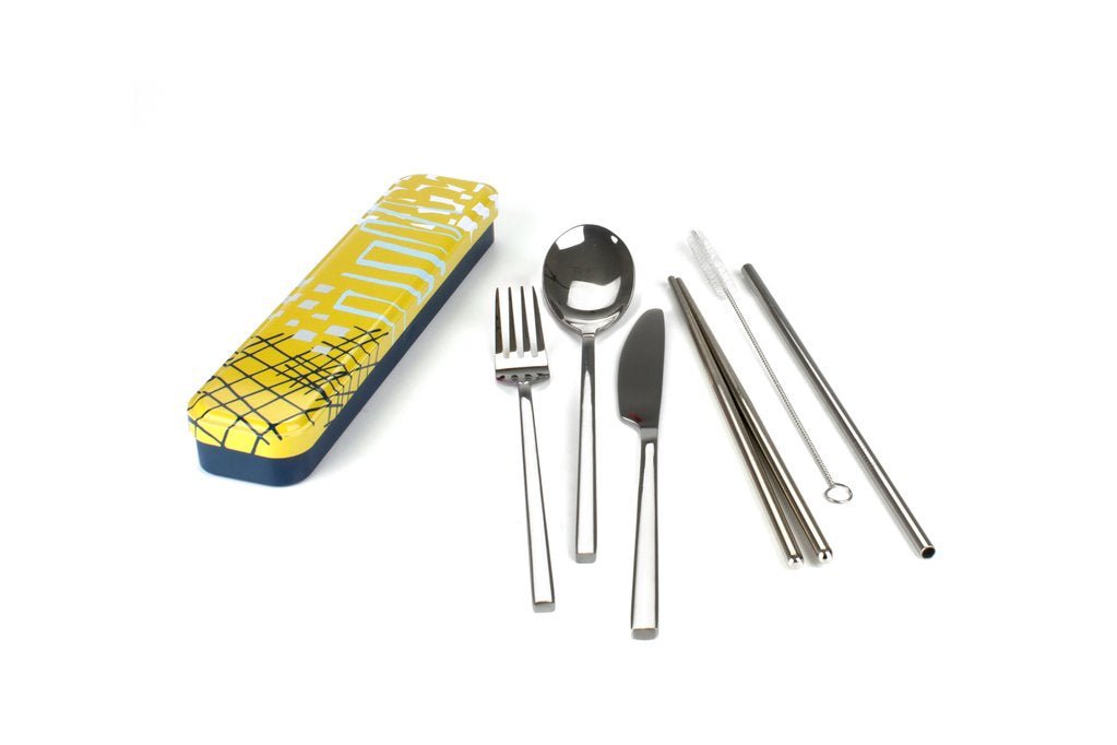 Carry Your Own Cutlery - Abstract | Retro Kitchen | Kitchen Accessories | Thirty 16 Williamstown
