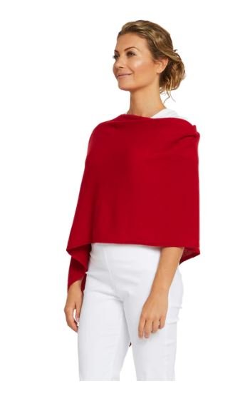 Cashmere Topper - Crimson | Esperance & Co | Beanies, Scarves & Gloves | Thirty 16 Williamstown
