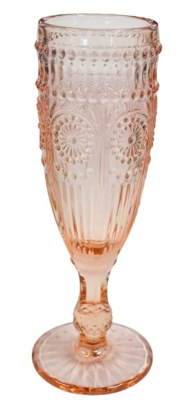 Champagne Flute - Peach | LaVida | Glasses & Jugs | Thirty 16 Williamstown