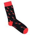 Chilli Black Patterned Socks | Lafitte | Socks For Him &amp; For Her | Thirty 16 Williamstown