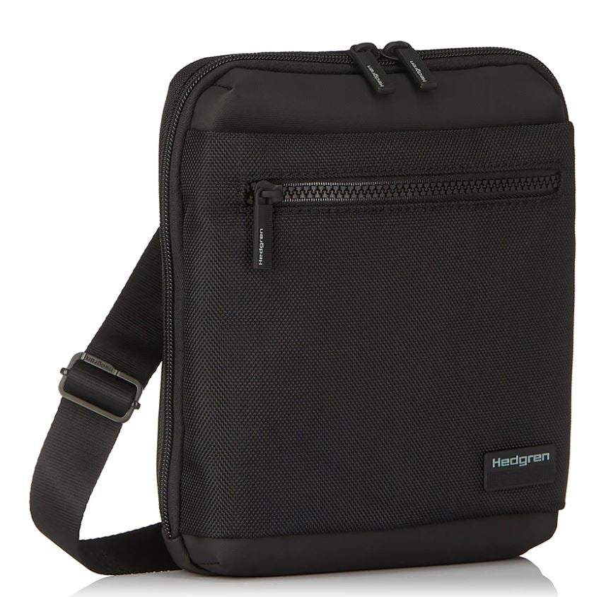 Chip Crossbody Bag Slim RFID - Black | Hedgren | Travel Bags | Thirty 16 Williamstown